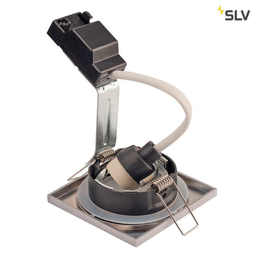 Spot encastrable Dolix Out GU10 Square pour l'extérieur SLV 4024163194891