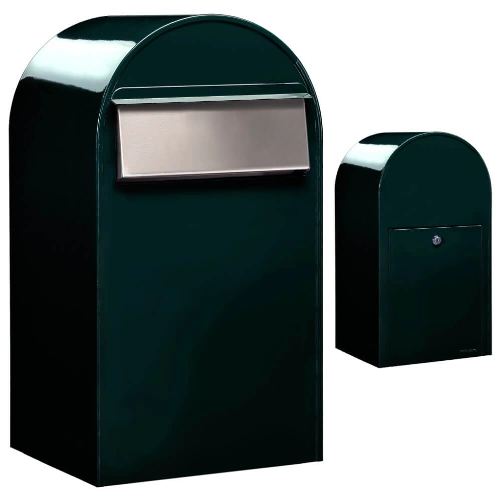 Boites aux lettres Grande B 6064 i Vert noir Boites aux lettres Grande B 6064 i Vert noir