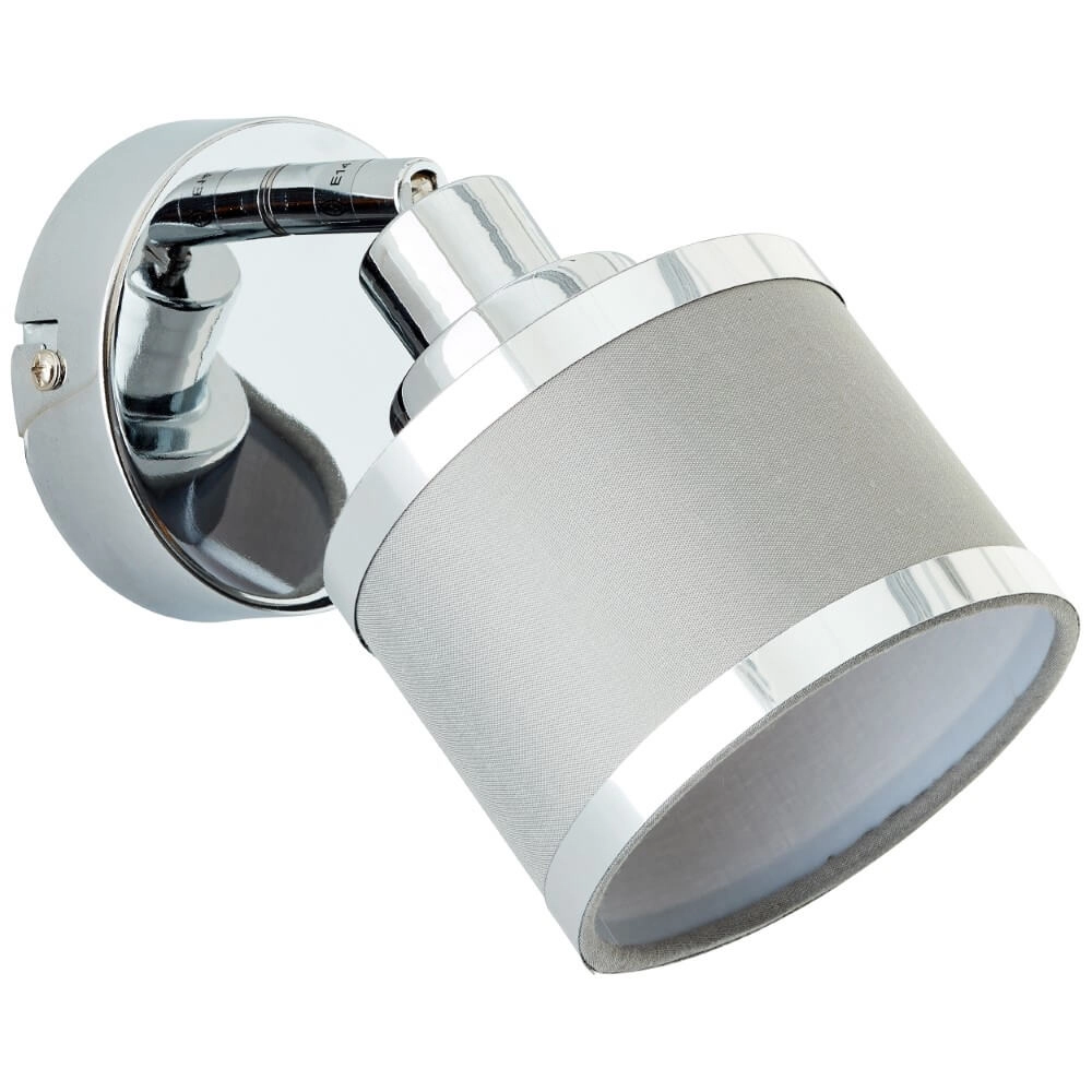 Chrome avec applique grise Alexia conception Brilliant 4004353424137