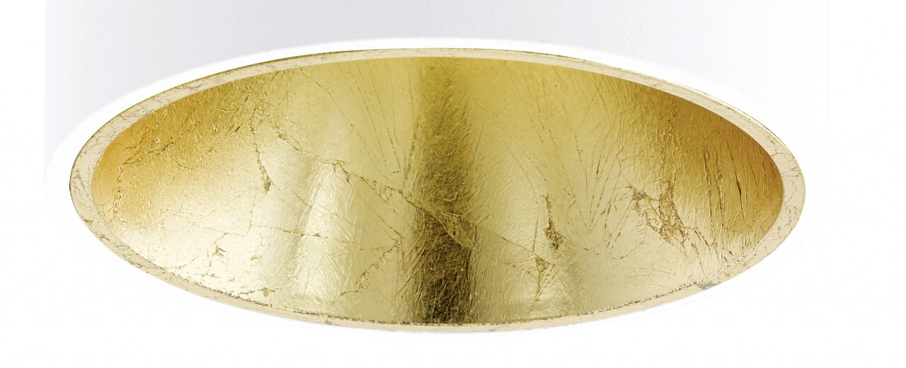 Spot de plafond LED Polasso Or blanc Eglo 9002759945039