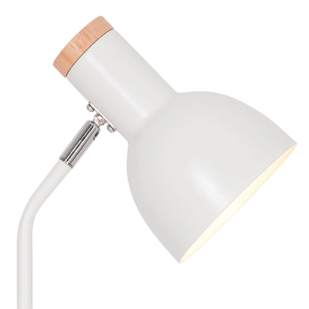Lampe de bureau blanche Devone avec porte-plume Nordlux 5704924024542