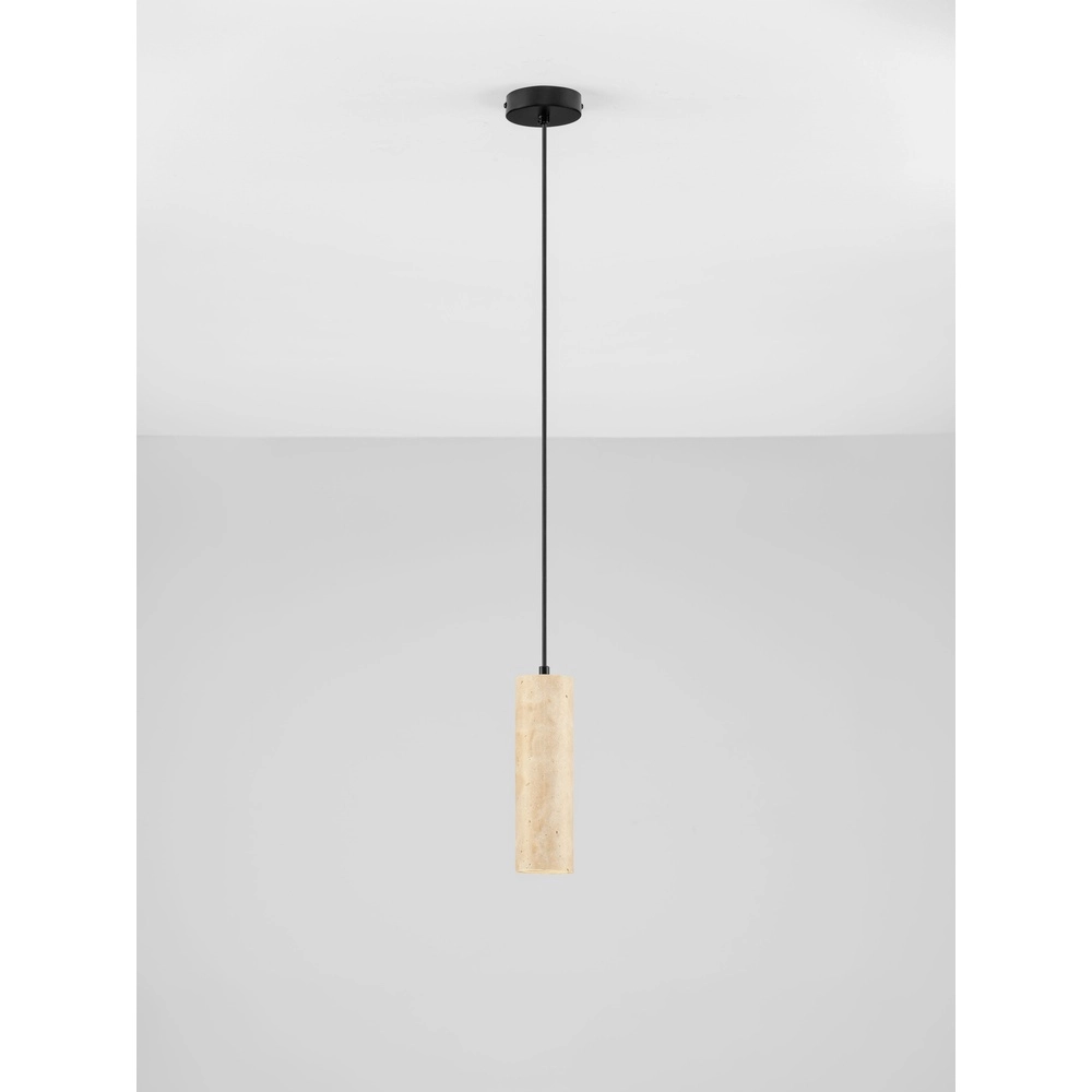 Lampe pendante moderne Melony brun sable Lyora 5212063501232