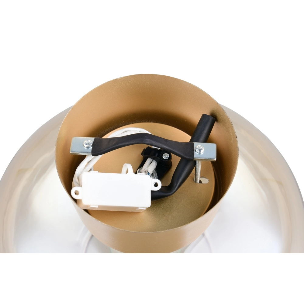 Lampe de plafond Sidera ambre Ø 26cm Trio 4017807697261