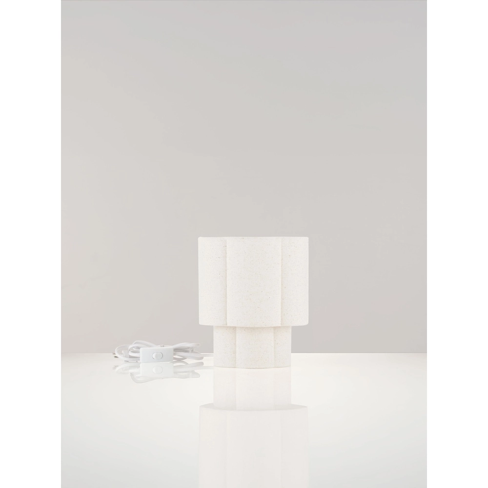 Lampe de table Bloosy Crème Lyora 5212017493507
