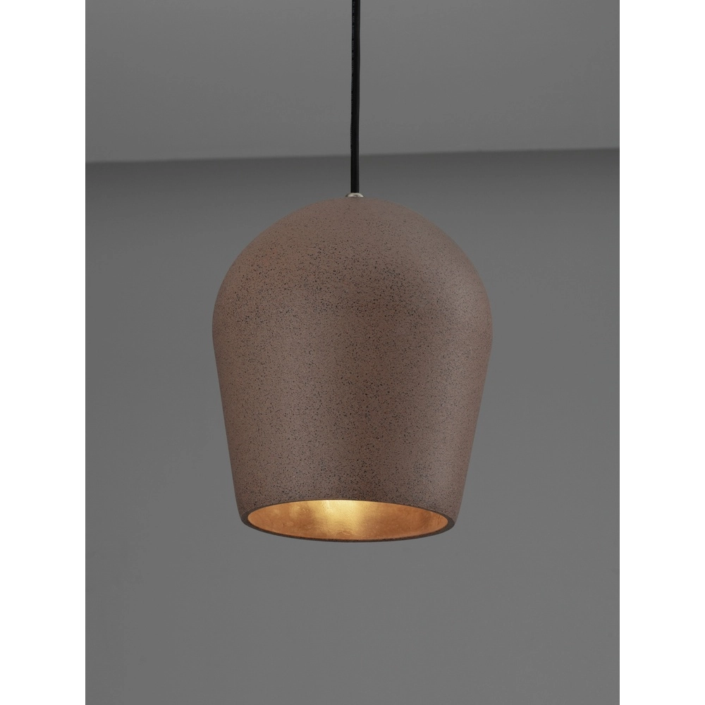 Suspension Omio Ø 20cm brun terre Suspension Omio Ø 20cm brun terre