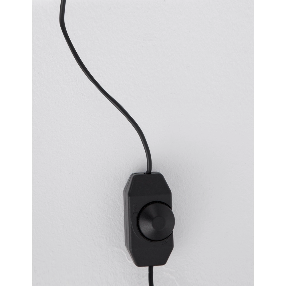 Lampe de table carrée Gabbia noir Lyora 5212017428943