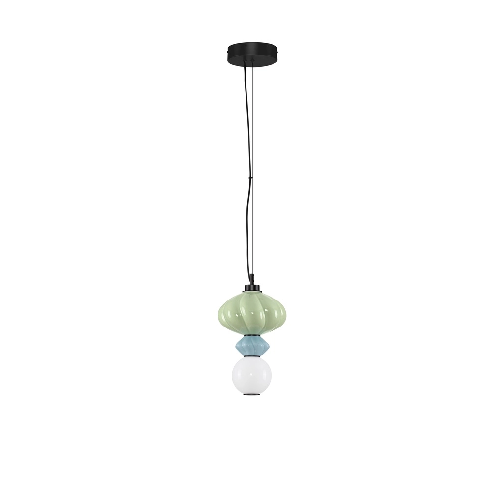 Suspension Oneta vert - bleu -blanc Suspension Oneta vert - bleu -blanc