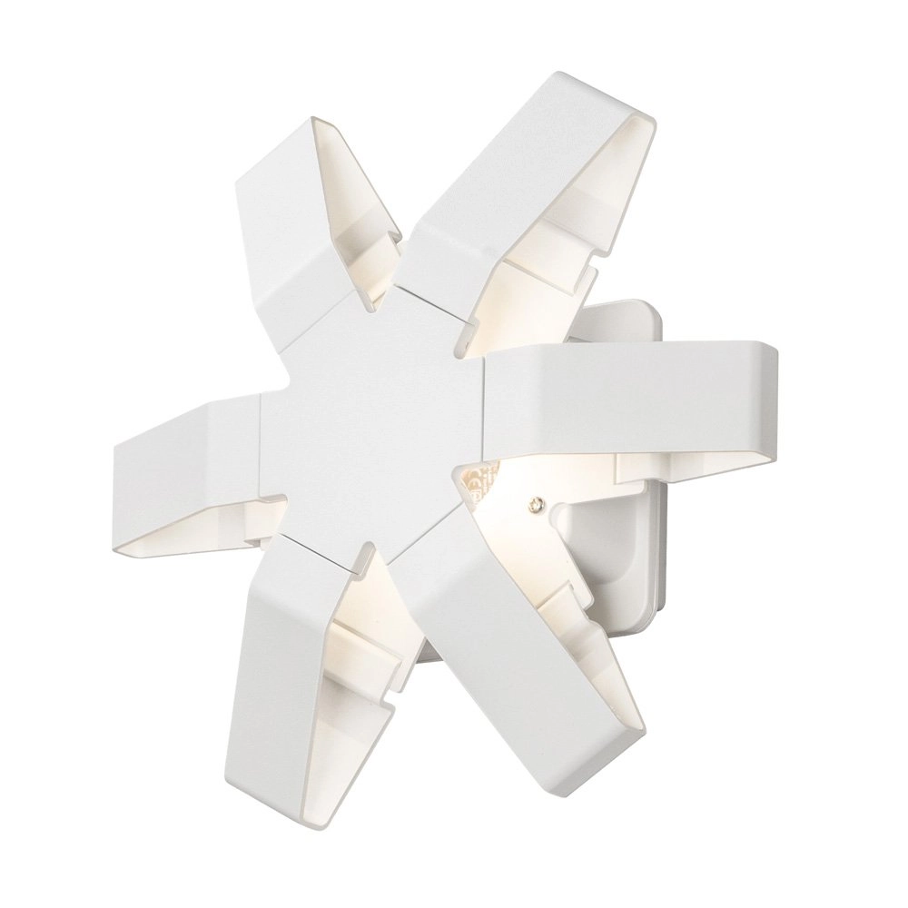 LED lampe d'extérieur Pescara Star 25 cm blanc LED lampe d'extérieur Pescara Star 25 cm blanc