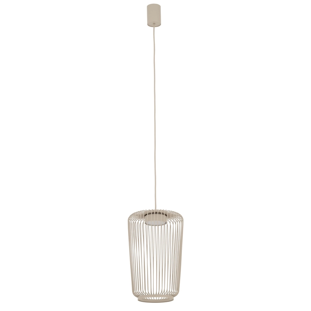 Lampe cage Kenai brun sable Ø 20cm Lyora 5903139122221