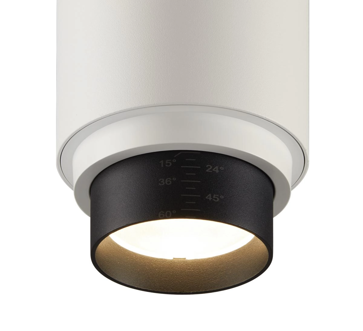 Railspot 3-phasé Numinos Zoom M blanc/noir 3000K - 15 deg SLV 4024163262026