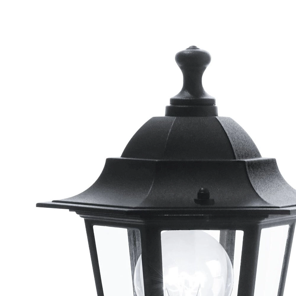 Lampadaire Jardin Laterna 4 40 cm noir Eglo 9002759224721