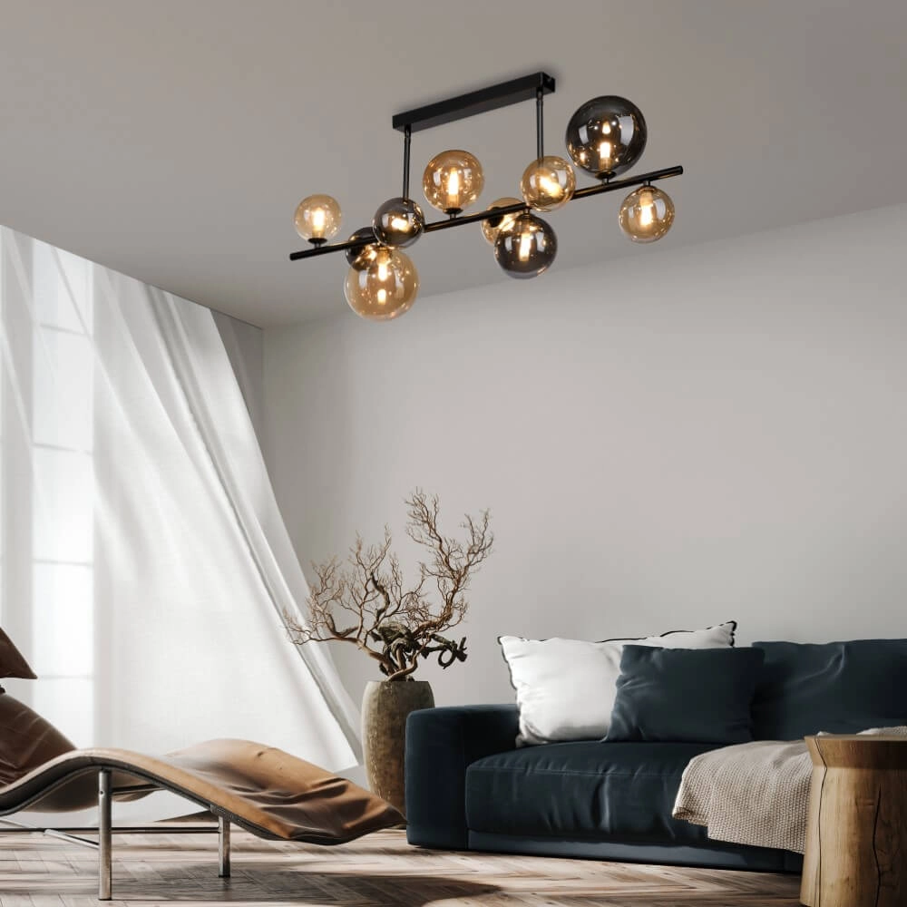 Plafonnier design Popsicle 10 lumières Paul Neuhaus 4012248375518