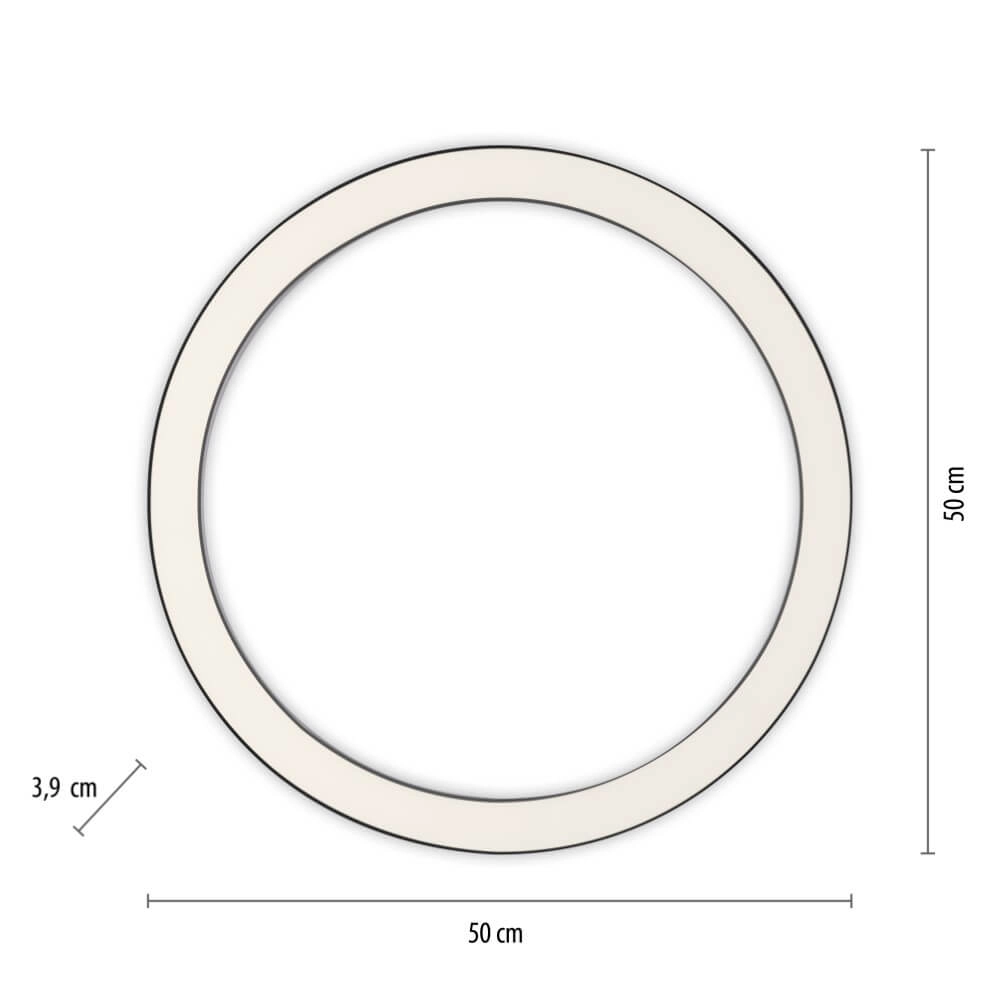 Lampadaire rond Pure Lines Round Ø 50 cm anthracite Paul Neuhaus 4012248375853