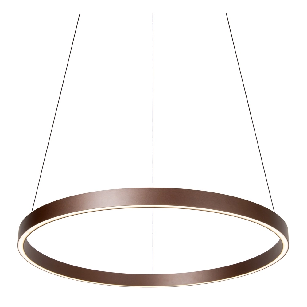 Lampe pendante de conception Liane brun rouille Ø 80cm Lucide Vibes 5411212461124