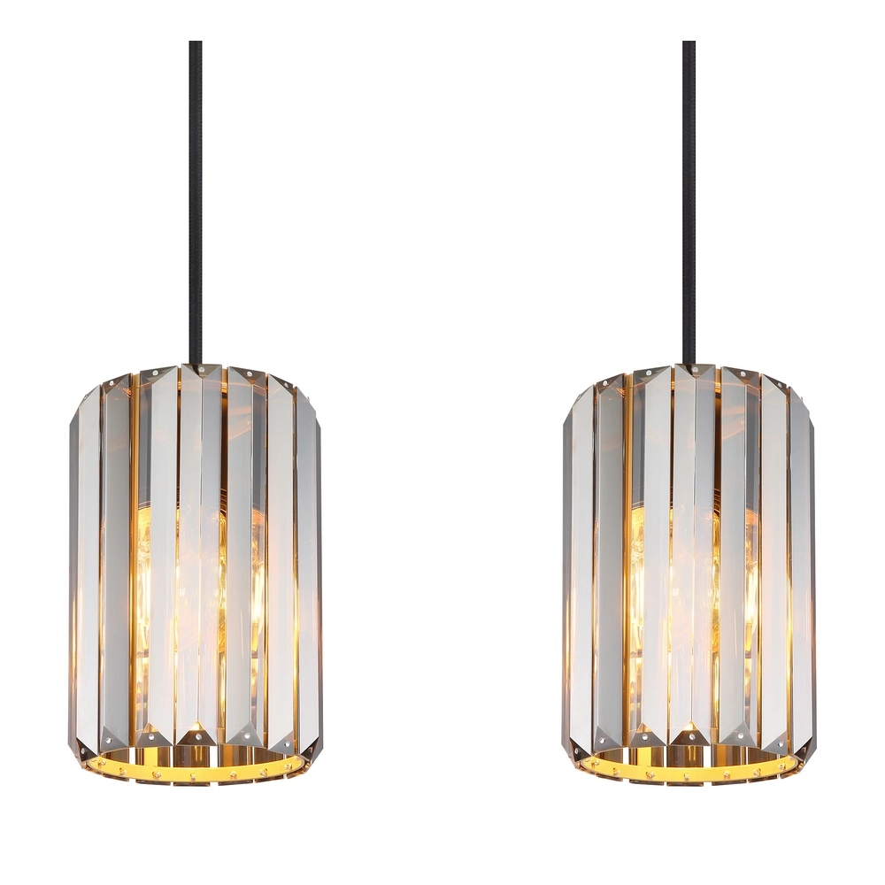 Lampe suspendue Run Bois 4-léger Globo 9007371519965