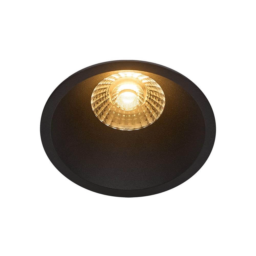 Spot encastrable rond Albric noir Nordlux 5704924016479
