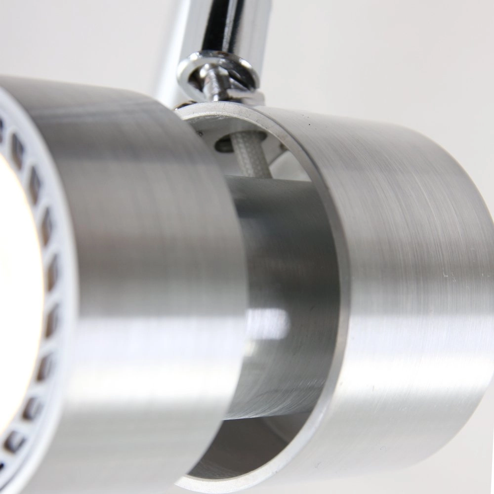 Spot de plafond LED Natasja Led 4 gris clair Steinhauer 8712746112016