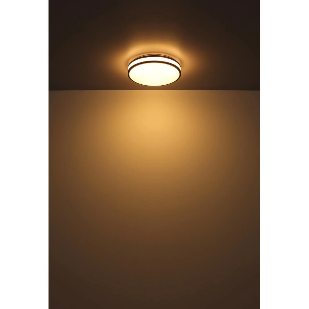 Plafonnier Betha marron Ø 34cm Globo 9007371453825