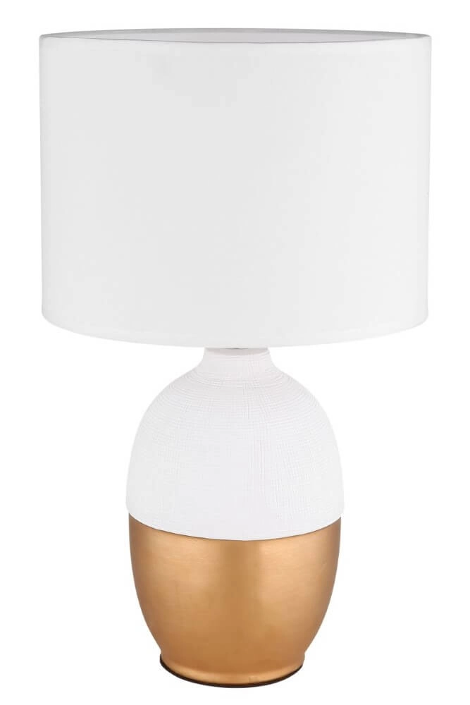 Lampe de table dorée Valentino avec du blanc Globo 9007371432301