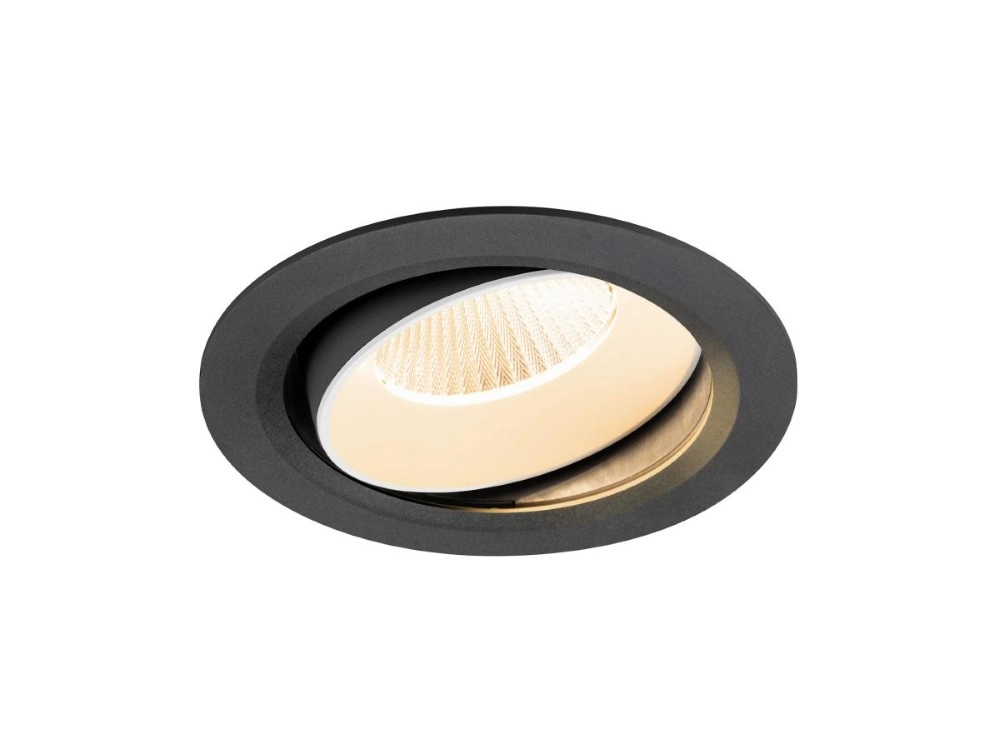 Spot encastré Numinos Move XL noir/blanc 2700K - 40 deg