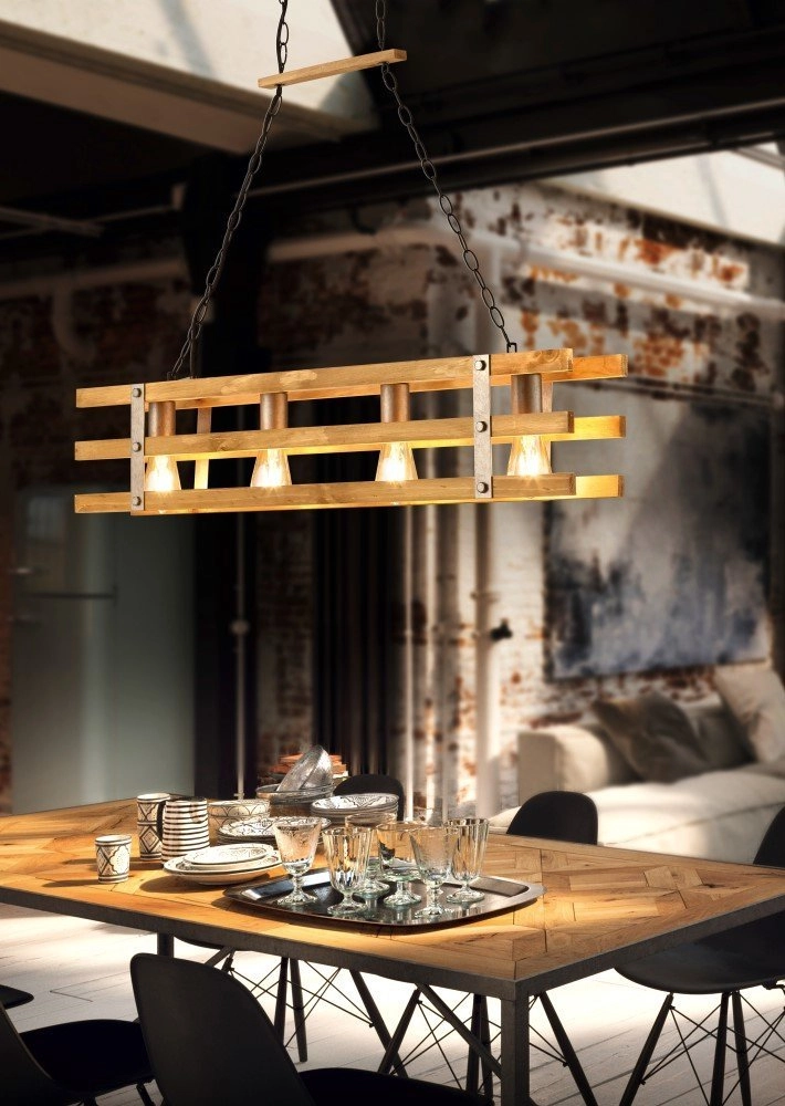 Lampe à suspension vintage Khan Trio 4017807441093