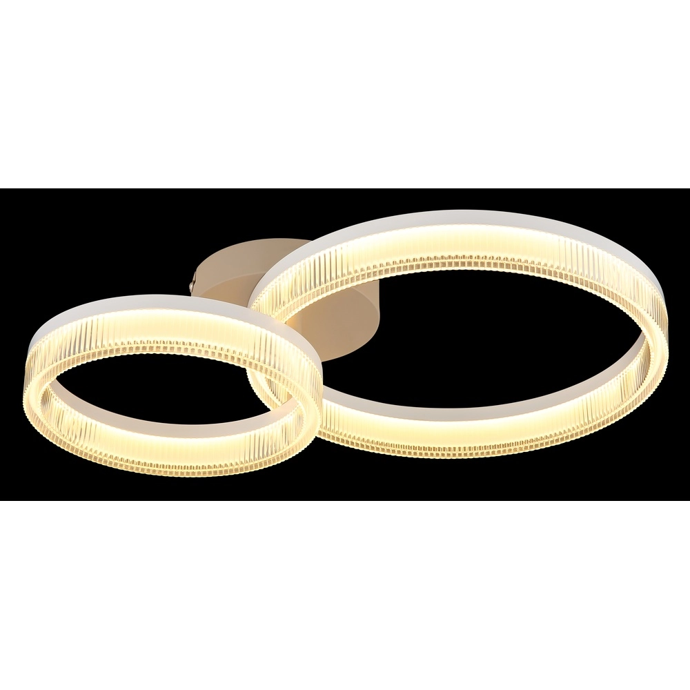 Plafonnier moderne Zara brun sable Globo 9007371573066