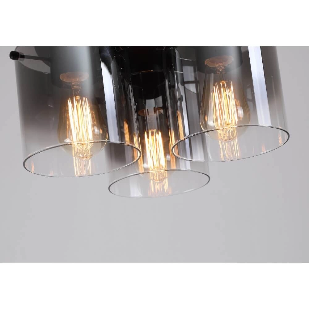 Plafonnier noir Sweden 3 lumières Searchlight 5053423271651