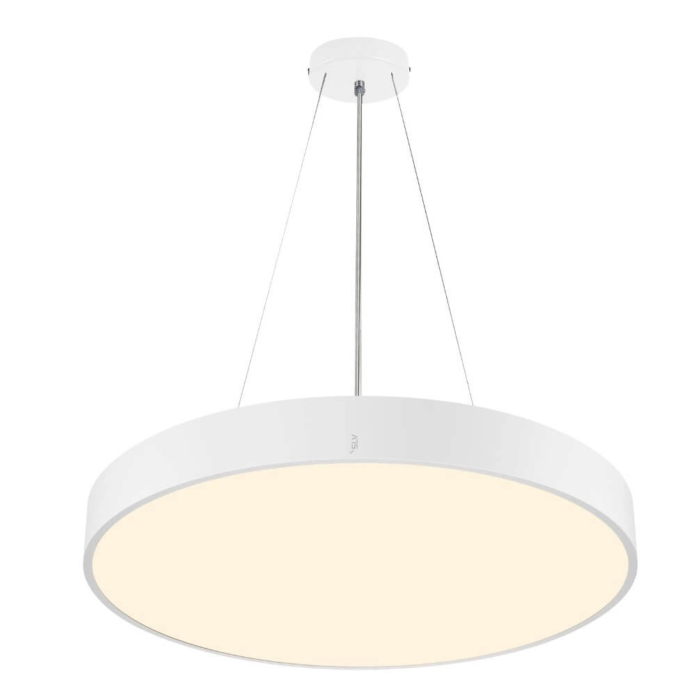 Plafonnier / Lampe suspendue Medo 60 blanc - CCT - Ø 60cm SLV 4024163276665