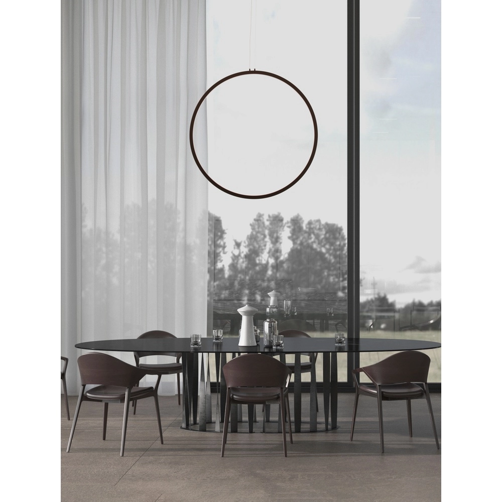 Suspension ronde Change Ø 80,7cm noir Lyora 5212017437310