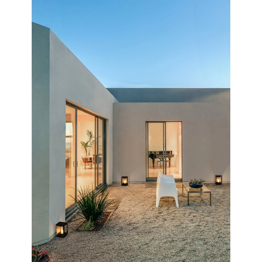 Lampe de jardin Pacific Fond bois 22cm Lyora 5212017449665