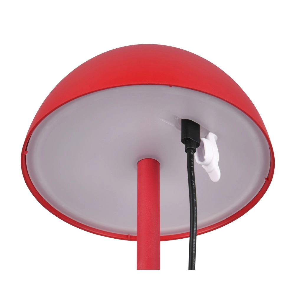 Lampe de table Ricardo rouge Ø 13.5cm Trio 4017807601817