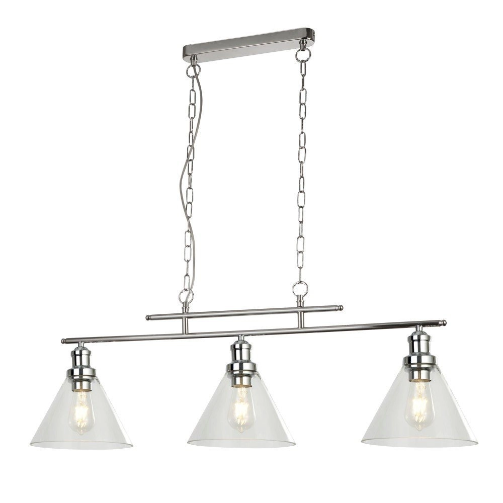 Lampe suspendue Pyramid 3 gris clair Lampe suspendue Pyramid 3 gris clair