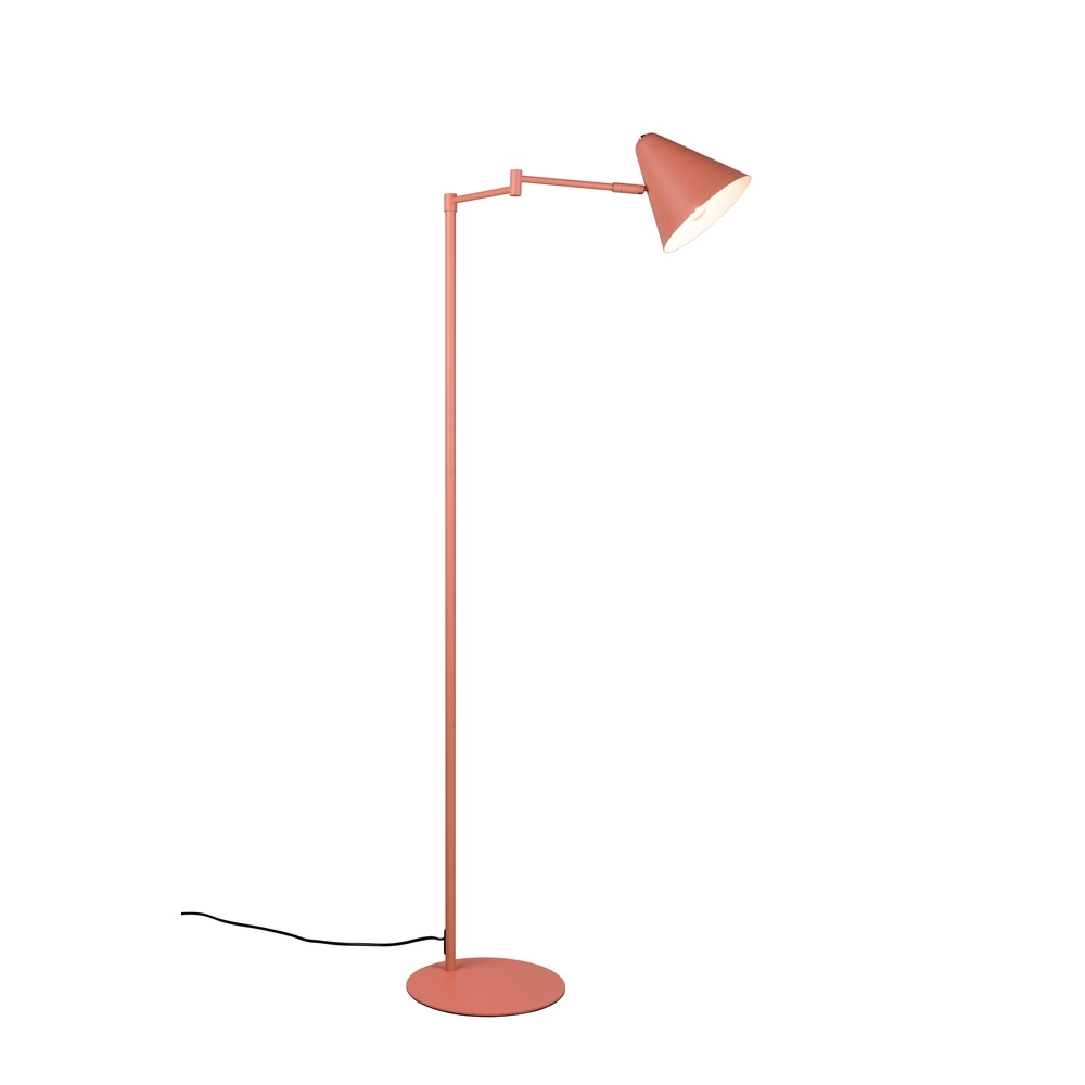 Lampadaire design Cosima orange