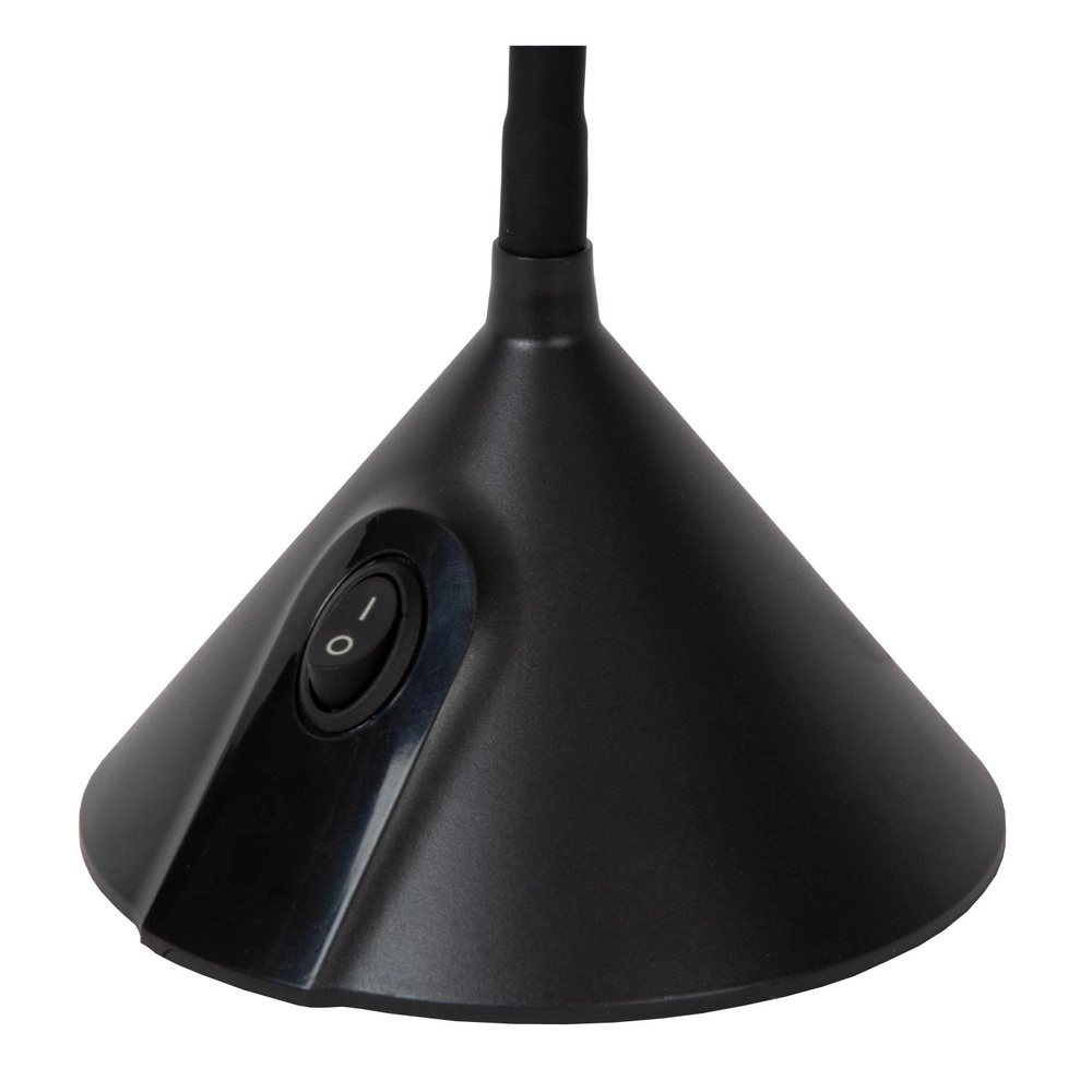 Lampe de bureau noire Milo LED 3,2W Lucide 5411212185891
