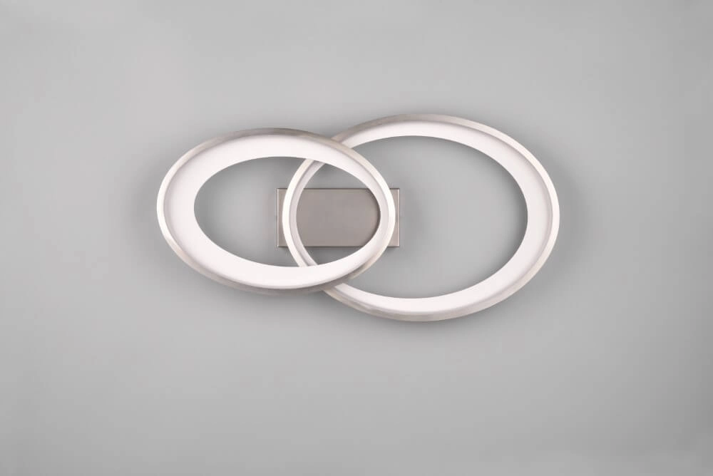 Plafonnier Malaga nickel Trio 4017807576948