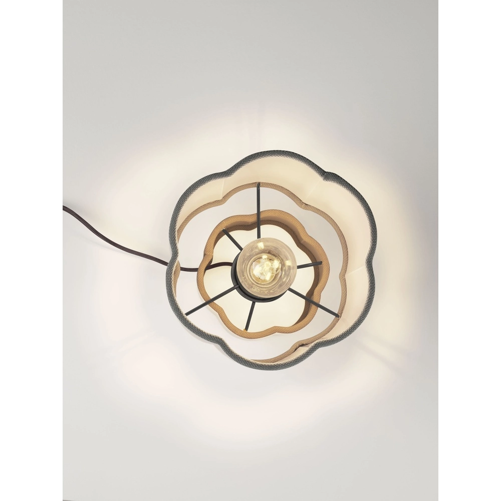 Lampe de table Bloosy gris Lyora 5212017493521