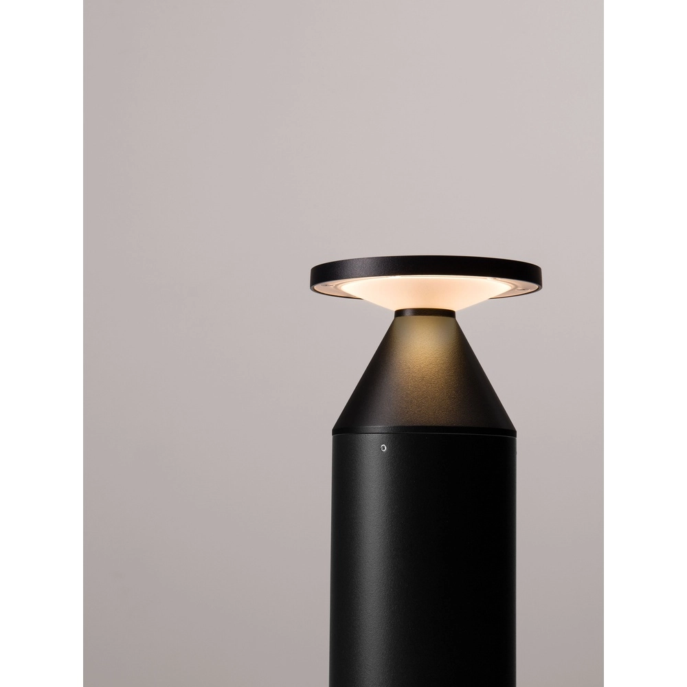 Lampe design noire Neve 50cm Lyora 5212017450845