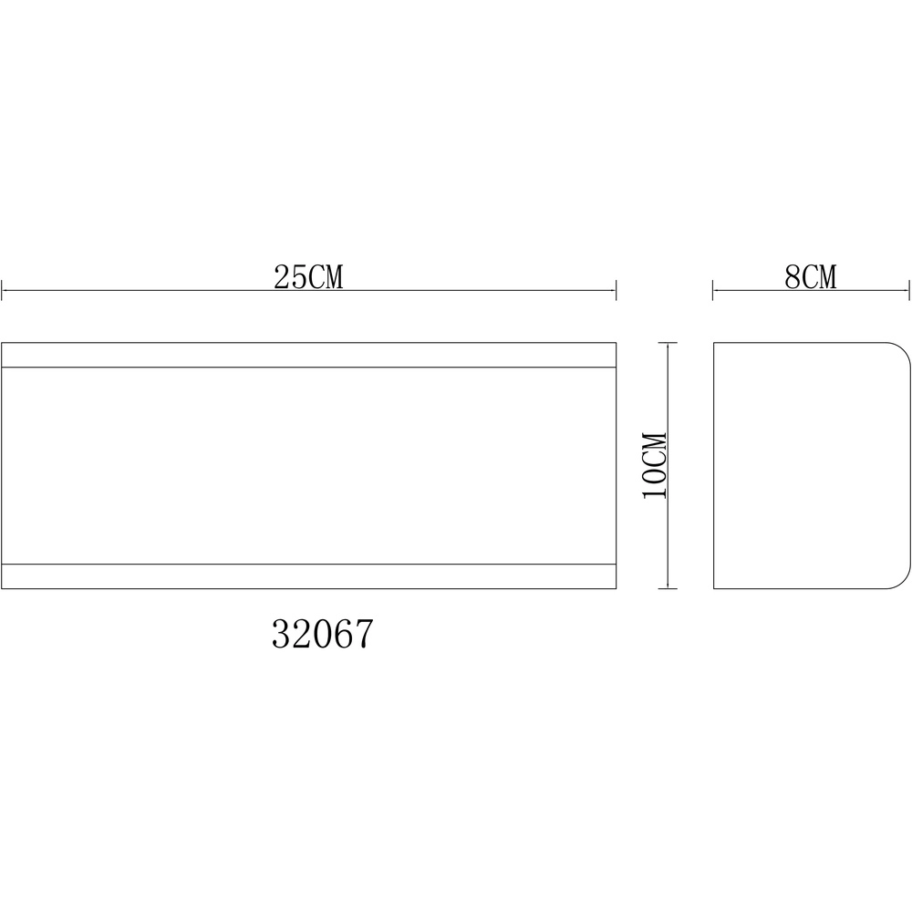 Lampe murale de conception Phelps Blanc Globo 9007371578832
