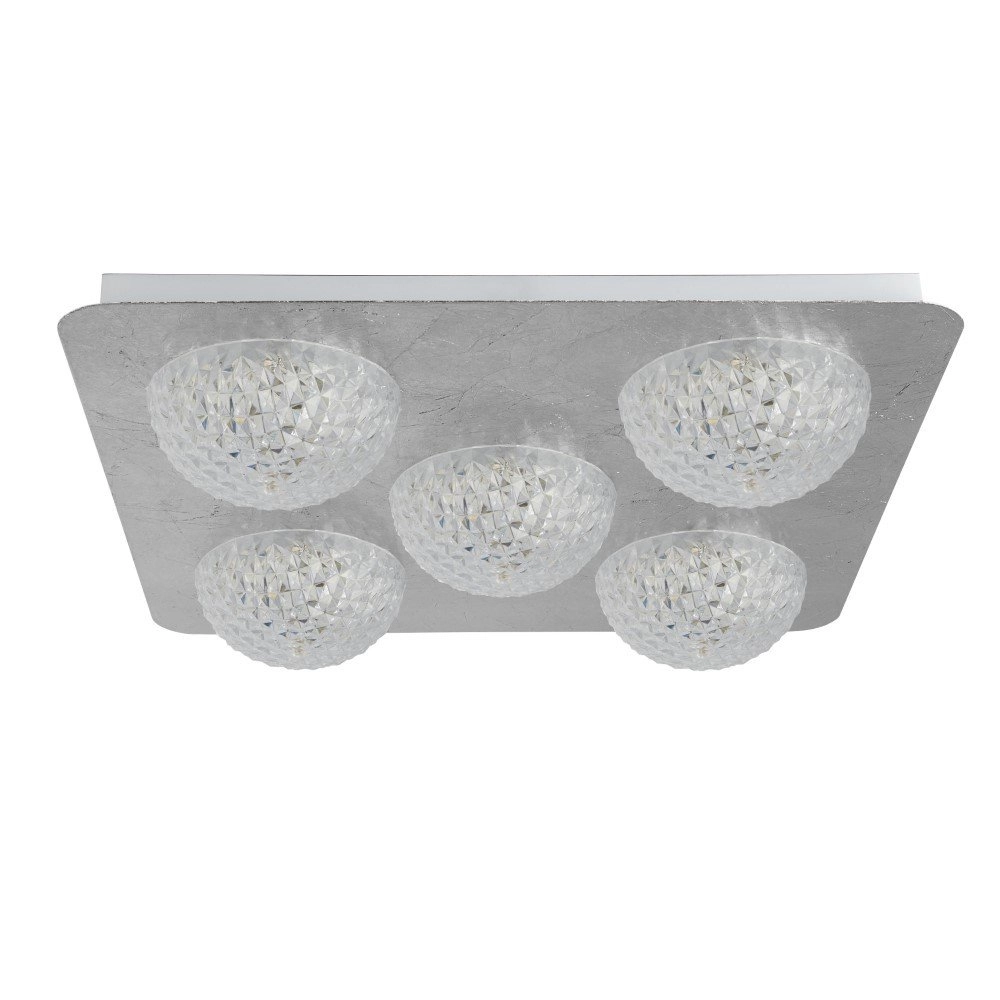 Plafonnier Celestia 5 gris clair Searchlight 5053423164571