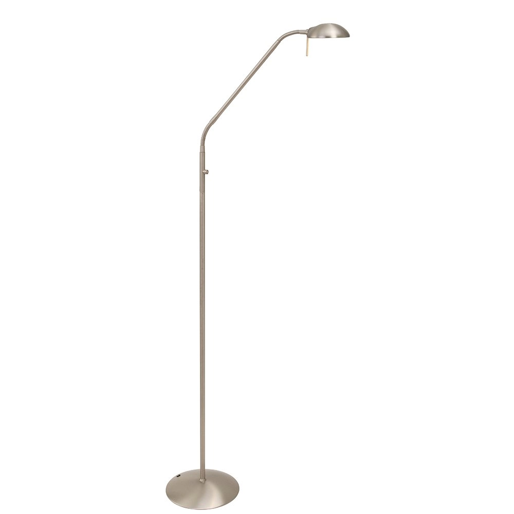 Lampadaire LED Mexlite 180cm - gris métallisé 2700K Lampadaire LED Mexlite 180cm - gris métallisé 2700K