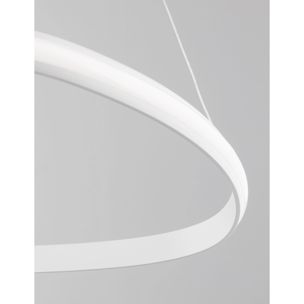 Suspension design Aries blanc Ø 74cm Lyora 5212017419828