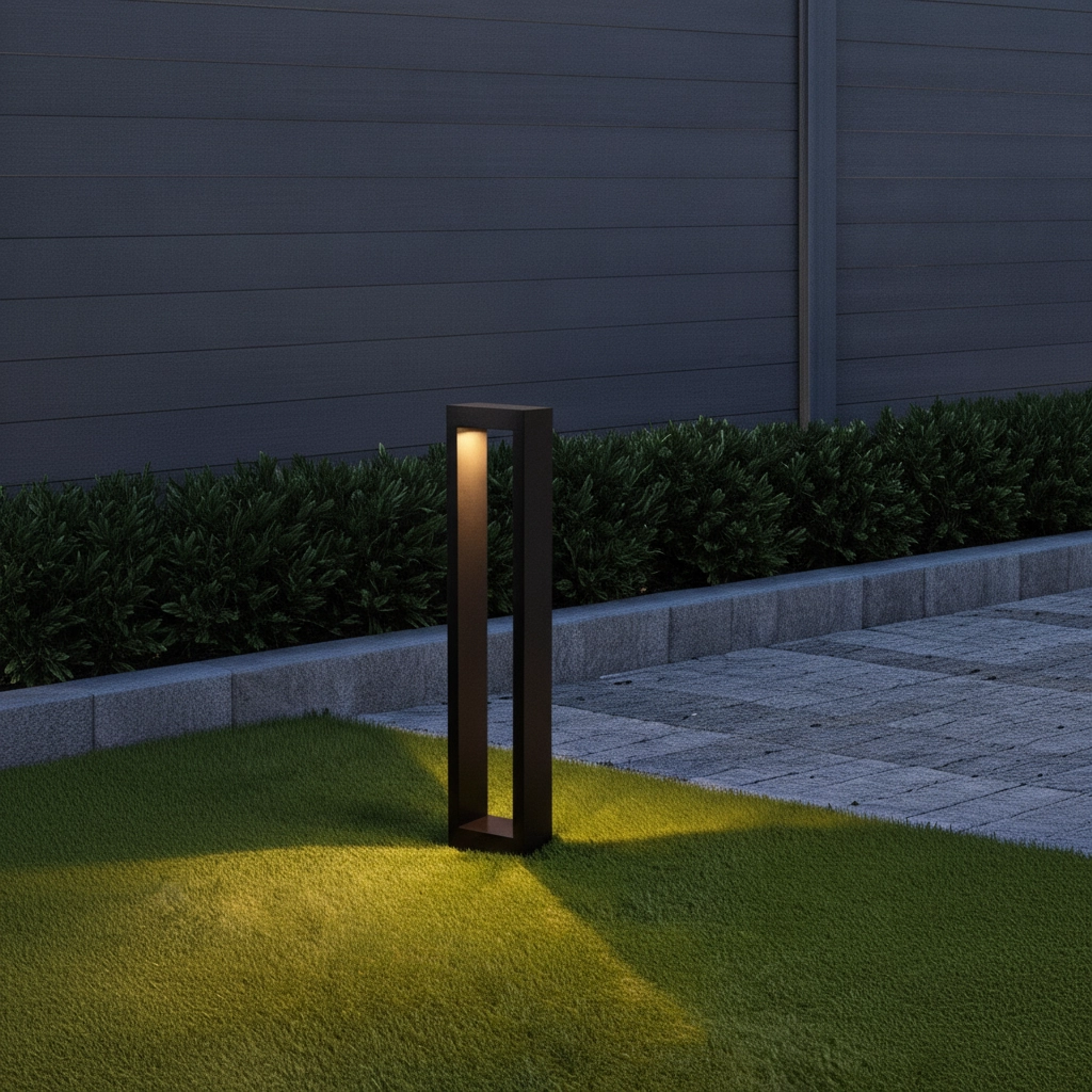 Lampe de jardin noire Dolix 60 cm - 3000 00 00 000 000
