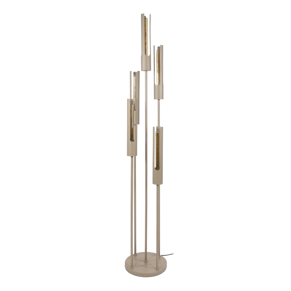 Lampe sur pied 5L Tube sable - E27 Lyora 8716803511323