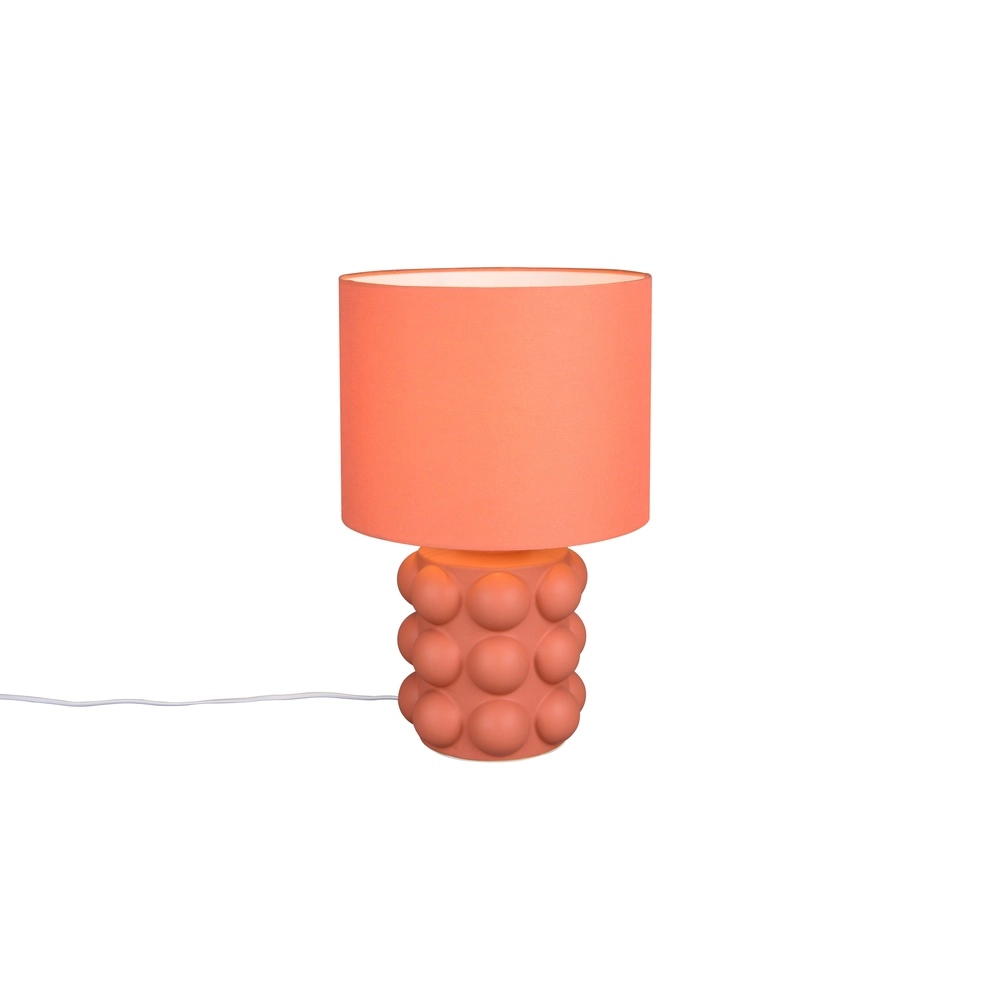 Lampe de table Kate orange Ø 30cm Trio 4017807662610