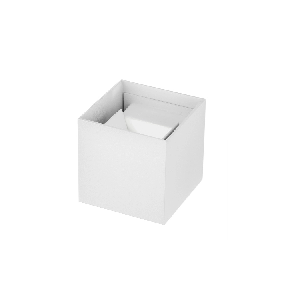 Spot carré en saillie Epic blanc