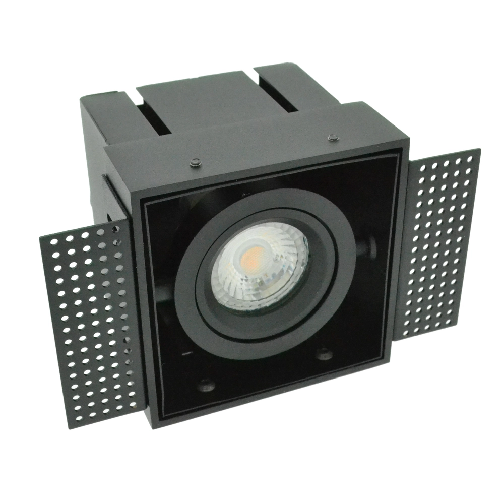 Spot encastrable sans bordure Sablons noir Searchlight 5053423185224