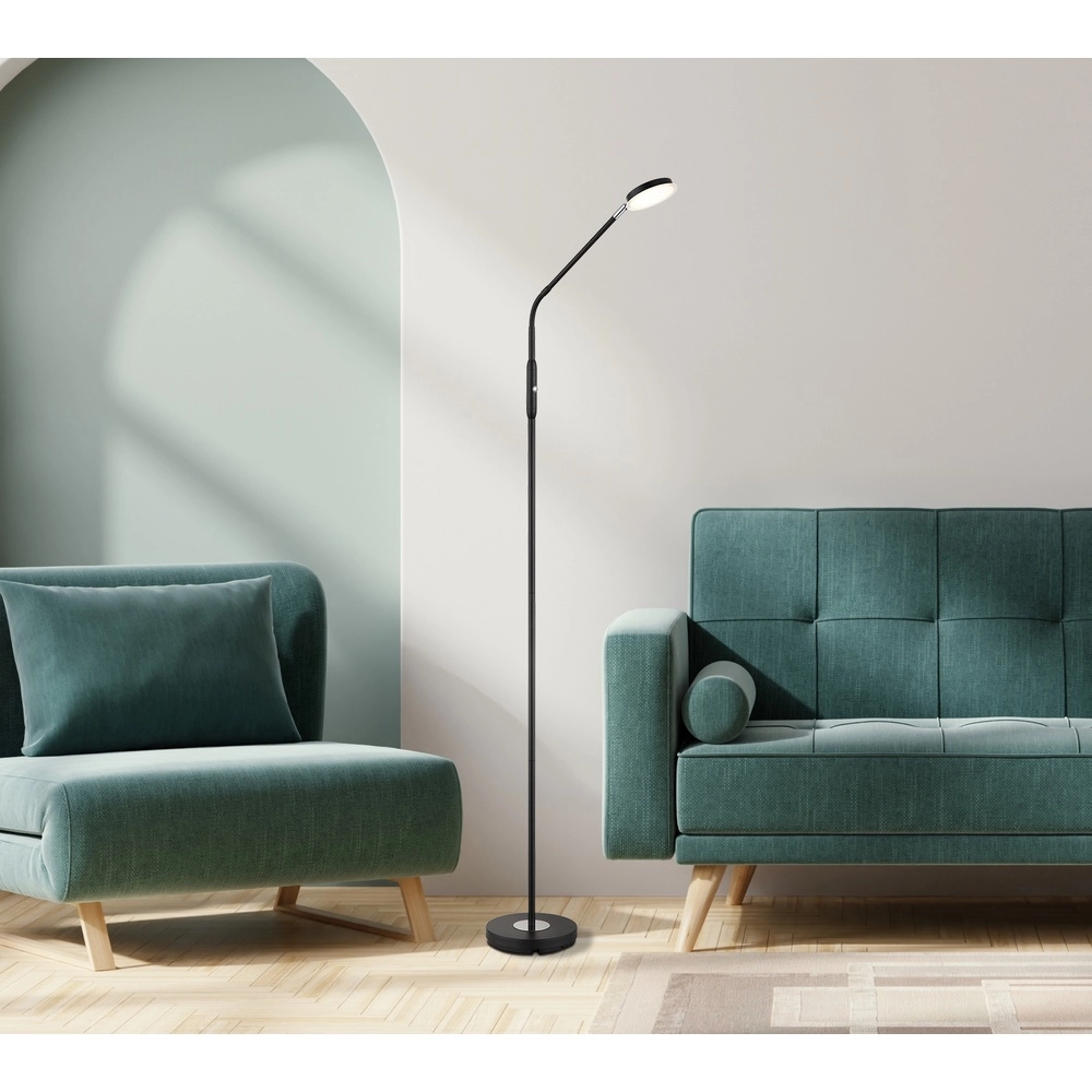 Lampe de lecture Silvio Noir Globo 9007371586165