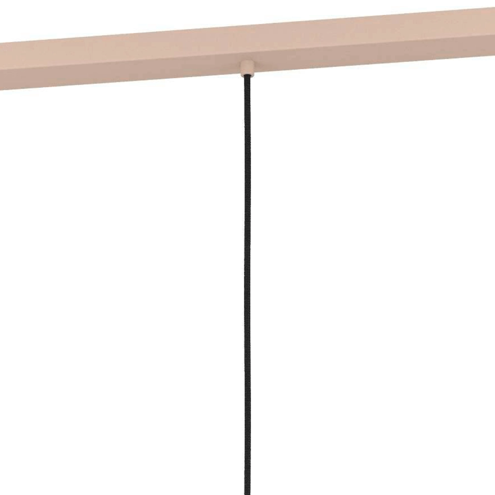 Lampe suspendue taupe Cambaito 3 lumières Eglo 9008606238927