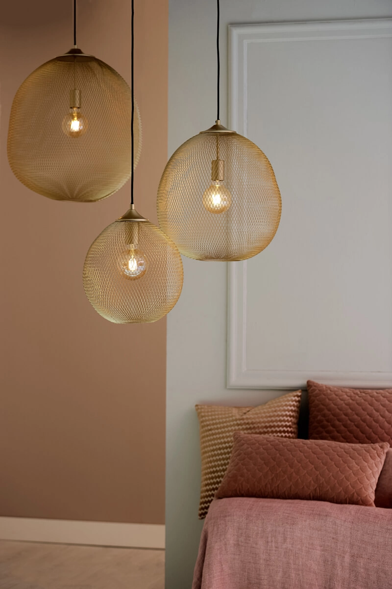 Suspension dorée Moroc Ø 50cm Light & Living 8717807605223