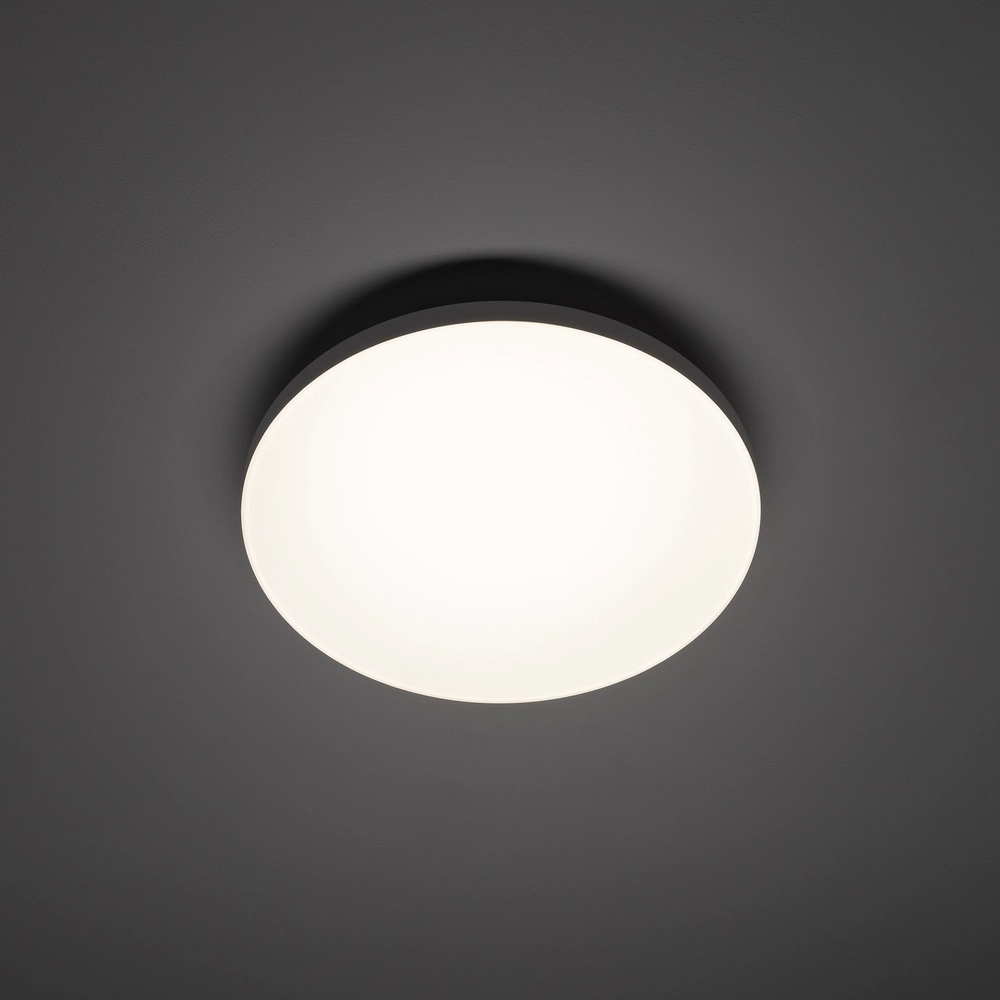 Éclairage de plafond Denia Led Ø 25cm blanc 1400 lm Lyora 5903139117555